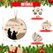 Christmas Nativity Ornaments Wooden Christmas Tree Ornaments Nativity Scene Christmas Decorations Christian Ornament Nativity Sets for Christmas Tree Xmas Ornaments(Stylish Style,36 Pieces)
